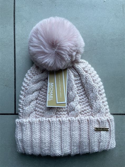 michael kors bobble hat|michael kors hats.